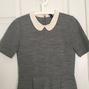 J. Crew Collared Ponte Dress